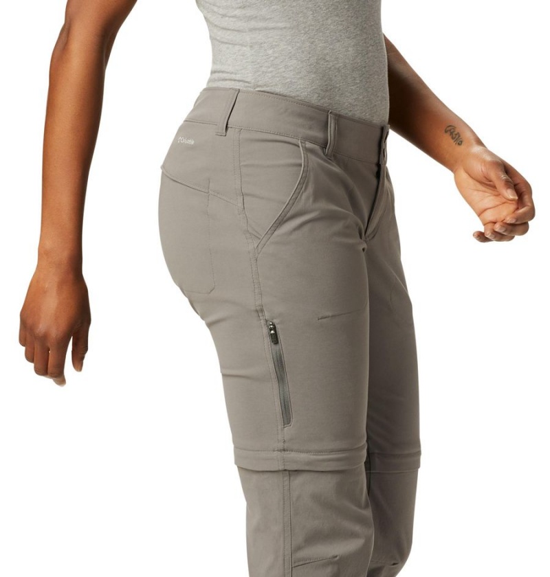 Grey Women's Columbia Saturday Trail II Stretch Convertible Pants | YLKUI-1620