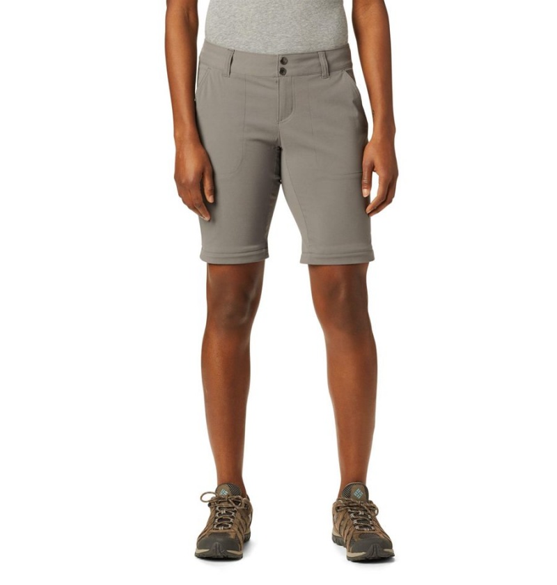 Grey Women's Columbia Saturday Trail II Stretch Convertible Pants | YLKUI-1620