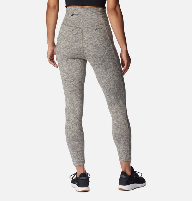 Grey Women's Columbia Weekend Adventure Leggings Pants | TZEIQ-0172