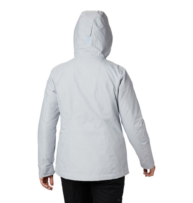 Grey Women's Columbia Whirlibird IV Interchange Ski Jacket | MDSYT-8730