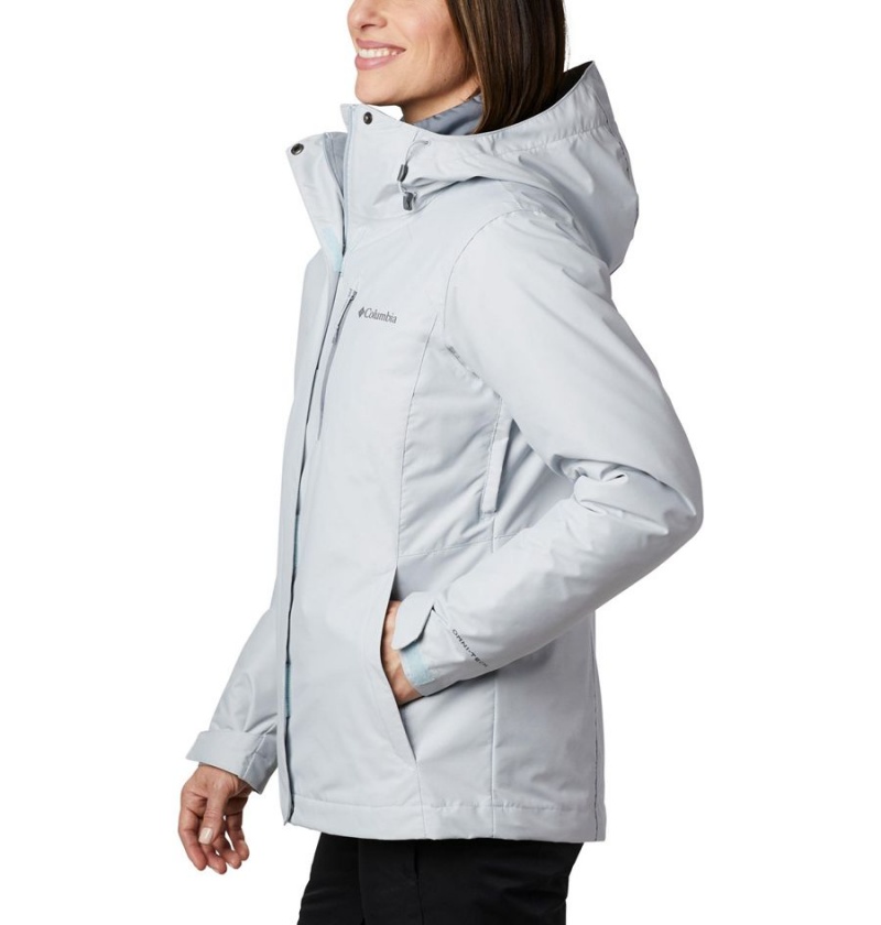 Grey Women's Columbia Whirlibird IV Interchange Ski Jacket | MDSYT-8730