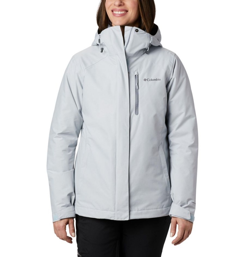 Grey Women\'s Columbia Whirlibird IV Interchange Ski Jacket | MDSYT-8730