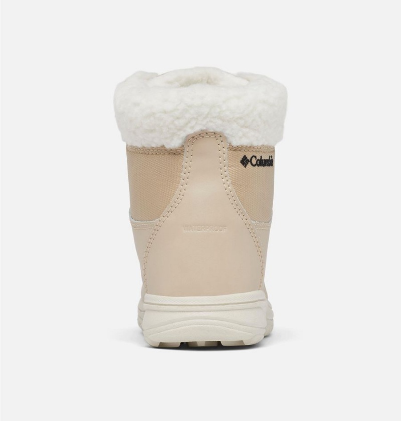 Khaki Kids' Columbia Moritza Boots | CJAEK-5430