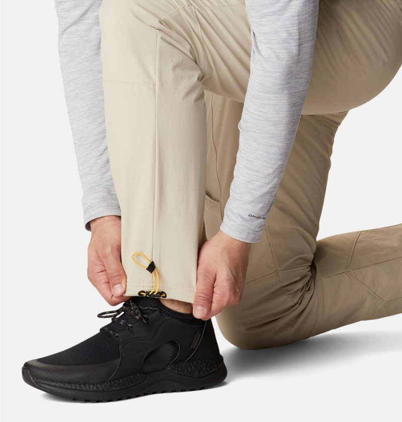 Khaki Men's Columbia Ballistic Ridge Insulated Pants | ALQEW-2658