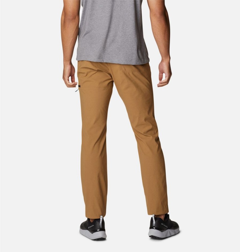 Khaki Men's Columbia Canyon Gate Chino Pants | MOFUK-3941