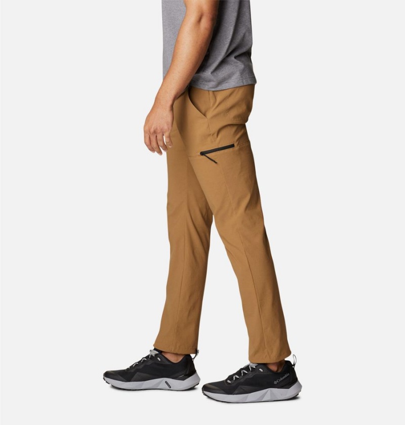 Khaki Men's Columbia Canyon Gate Chino Pants | MOFUK-3941