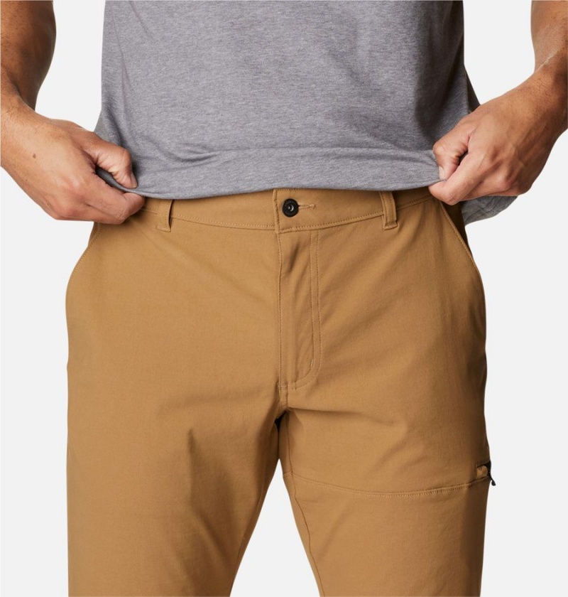 Khaki Men's Columbia Canyon Gate Chino Pants | MOFUK-3941