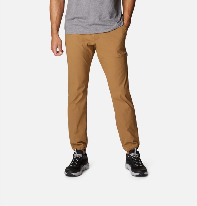 Khaki Men's Columbia Canyon Gate Chino Pants | MOFUK-3941