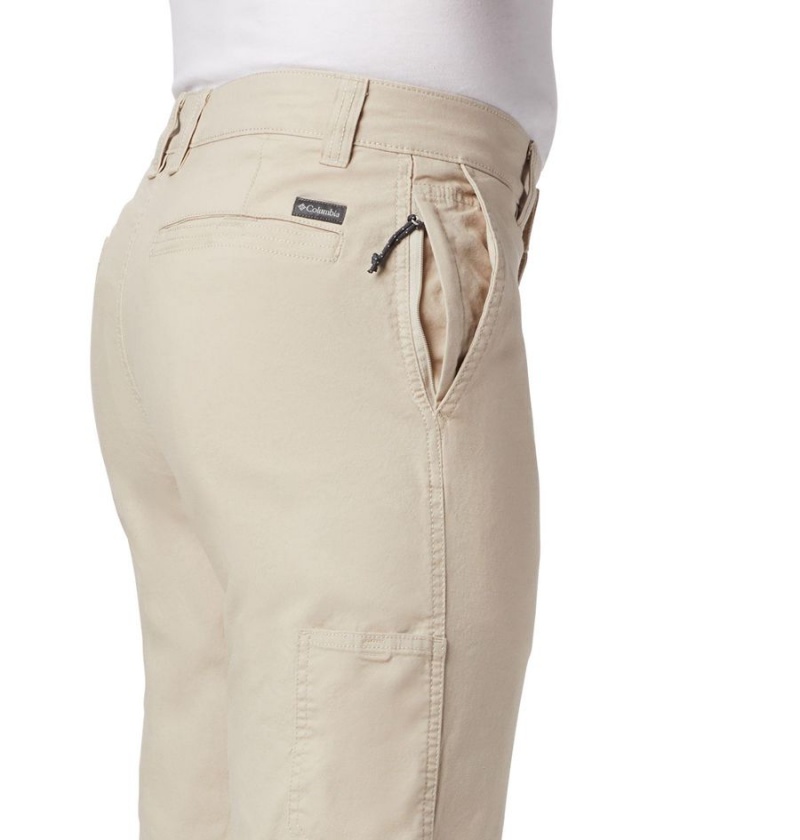 Khaki Men's Columbia Flex ROC Pants | AVHXT-9701