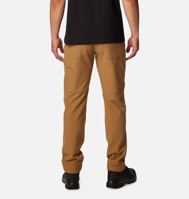 Khaki Men's Columbia Landroamer Utility Pants | NBXAS-7813