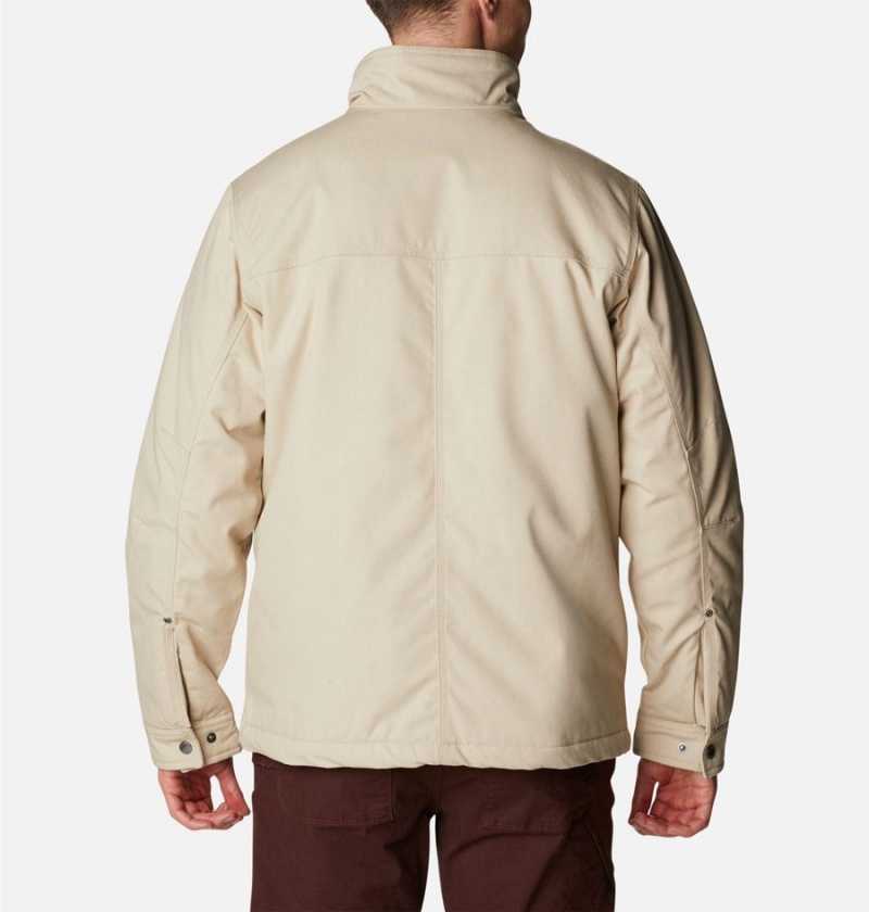 Khaki Men's Columbia Loma Vista II Insulated Puffer Jacket | MYBFN-5607