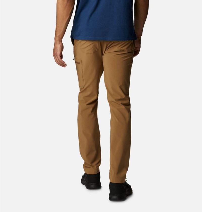 Khaki Men's Columbia Narrows Pointe Pants | BOLGF-9180