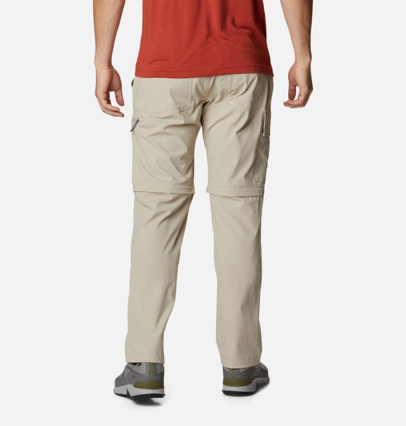 Khaki Men's Columbia Newton Ridge II Convertible Pants | ZWIRJ-4092