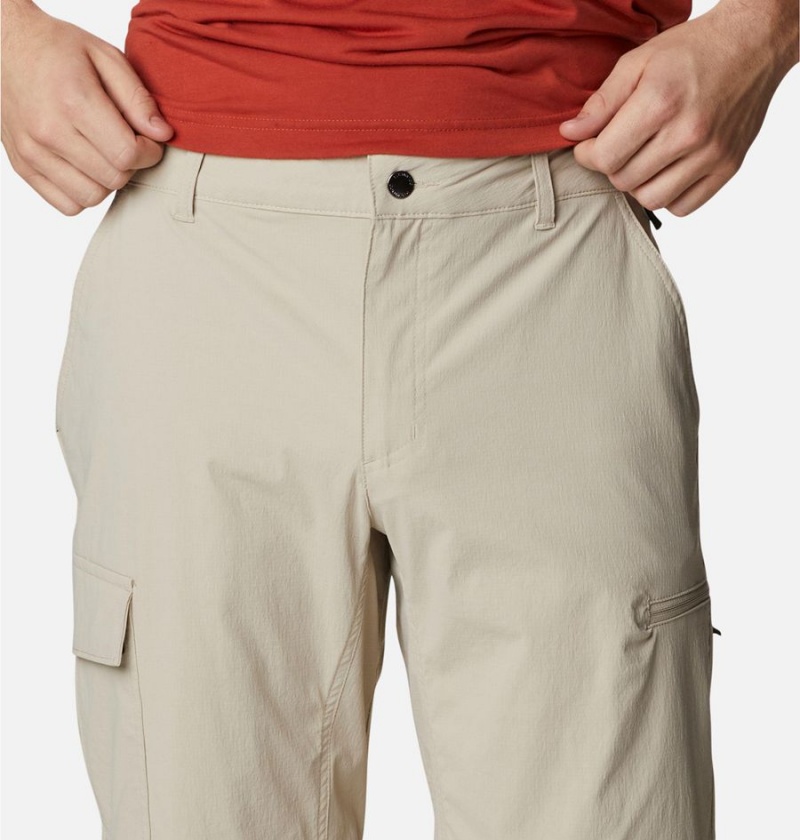 Khaki Men's Columbia Newton Ridge II Convertible Pants | ZWIRJ-4092