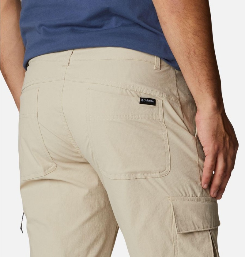 Khaki Men's Columbia Newton Ridge II Pants | XLMOA-5763