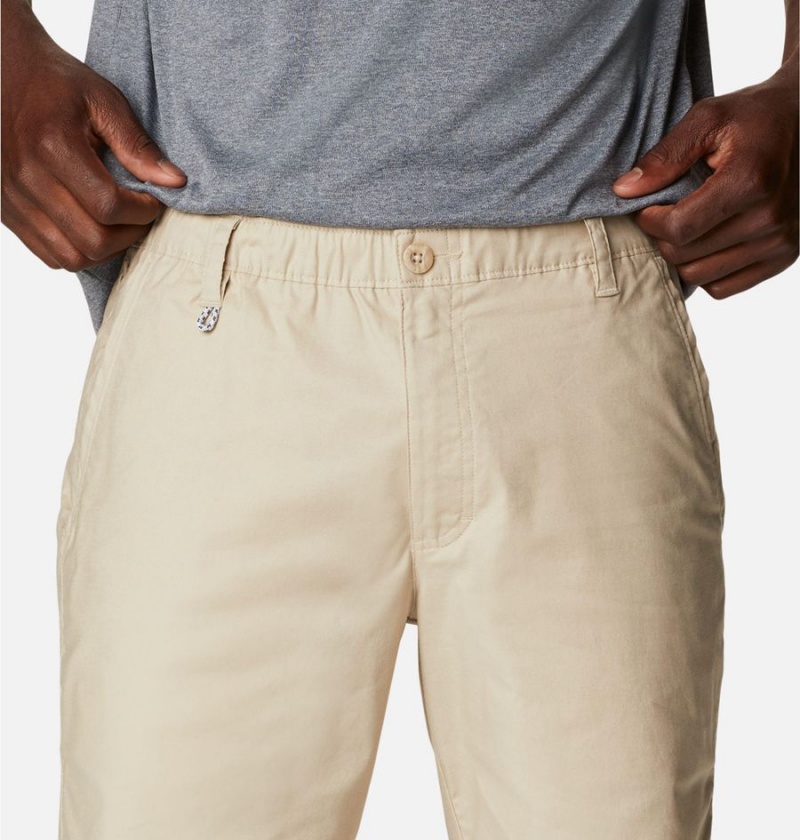 Khaki Men's Columbia PFG Bonefish Shorts | RDWXA-3946