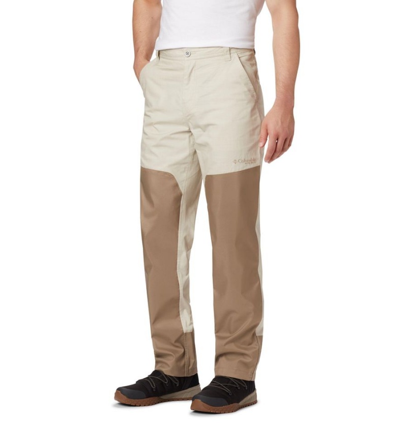 Khaki Men\'s Columbia PHG Ptarmigan Pants | FJHGU-1257