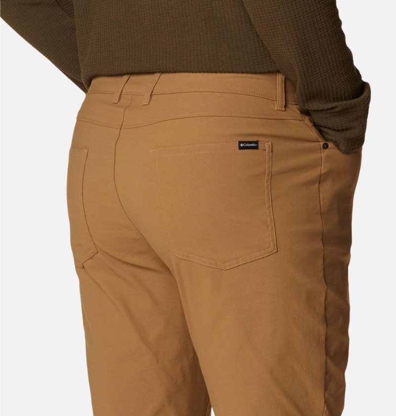 Khaki Men's Columbia Royce Range Pants | AYQMG-6813