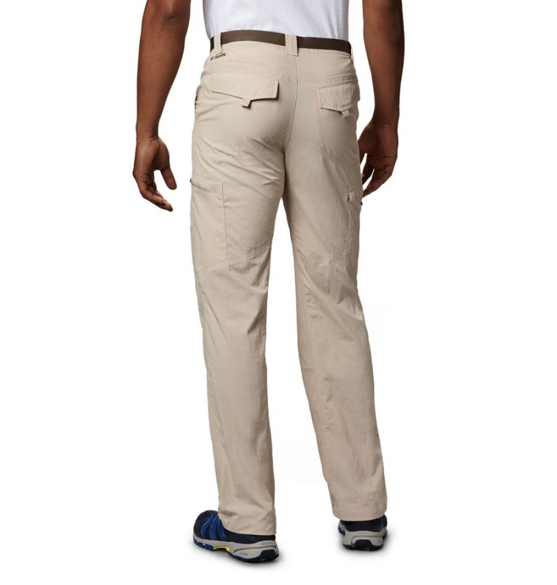 Khaki Men's Columbia Silver Ridge Cargo Pants | TXGRL-5179