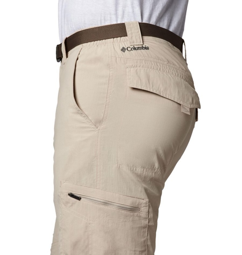 Khaki Men's Columbia Silver Ridge Cargo Pants | TXGRL-5179