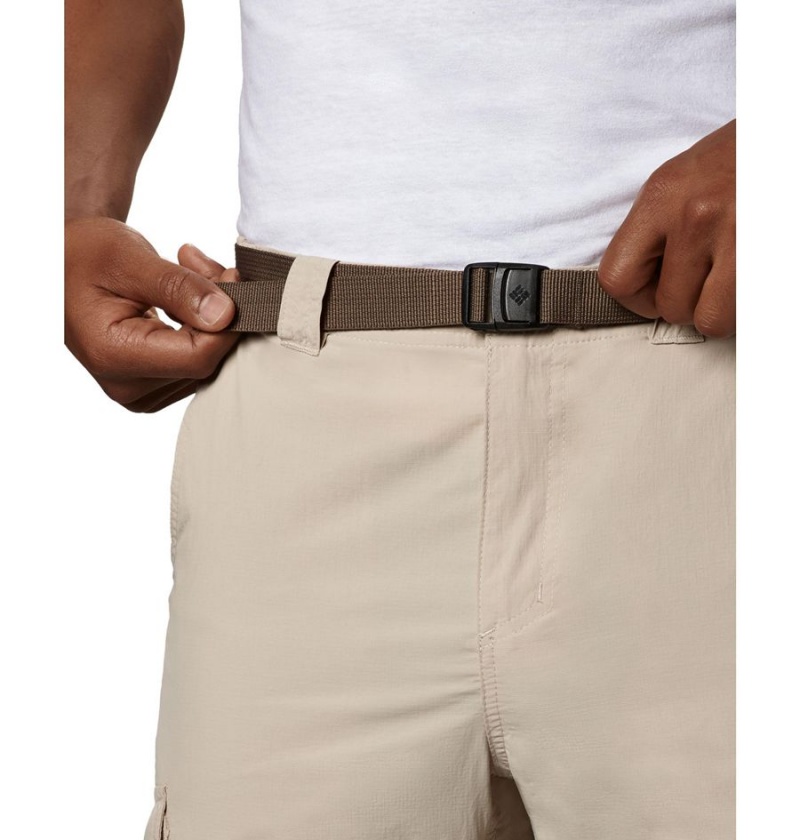 Khaki Men's Columbia Silver Ridge Cargo Pants | TXGRL-5179