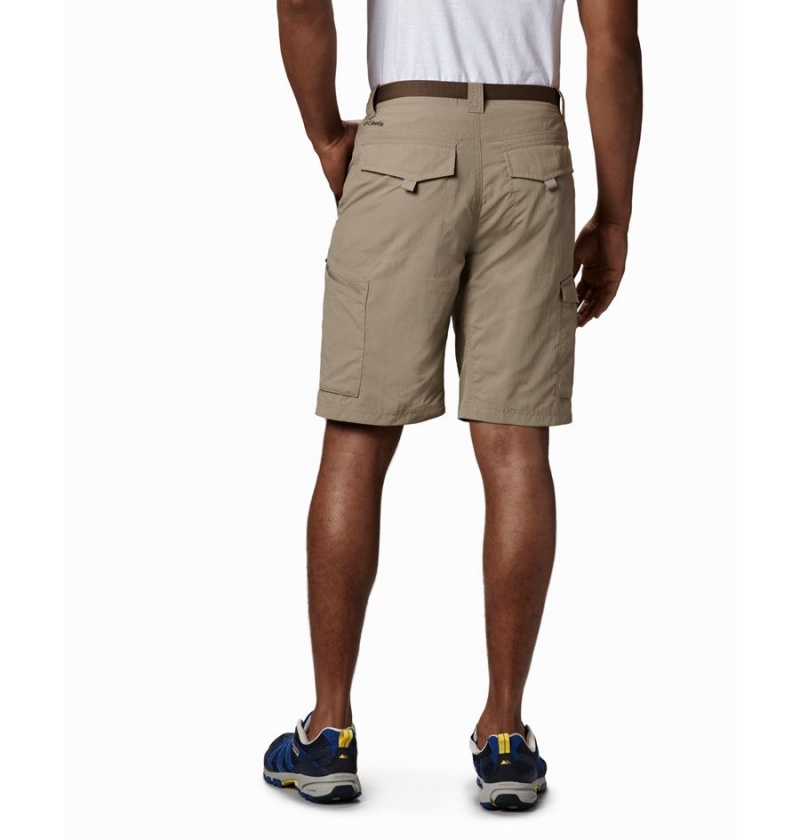 Khaki Men's Columbia Silver Ridge Cargo Shorts | PKRGW-6751