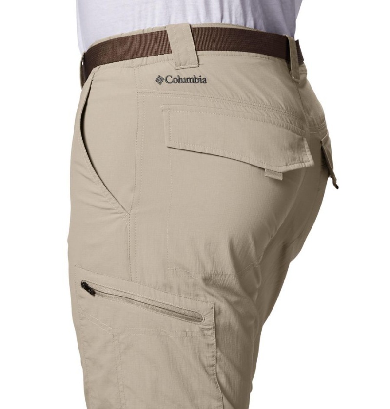 Khaki Men's Columbia Silver Ridge Convertible Pants | RLYJN-7983