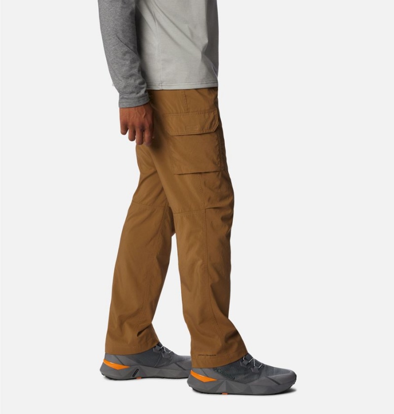 Khaki Men's Columbia Silver Ridge Utility Pants | OJBEX-9746