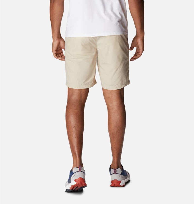 Khaki Men's Columbia Washed Out Shorts | MXWVA-4863