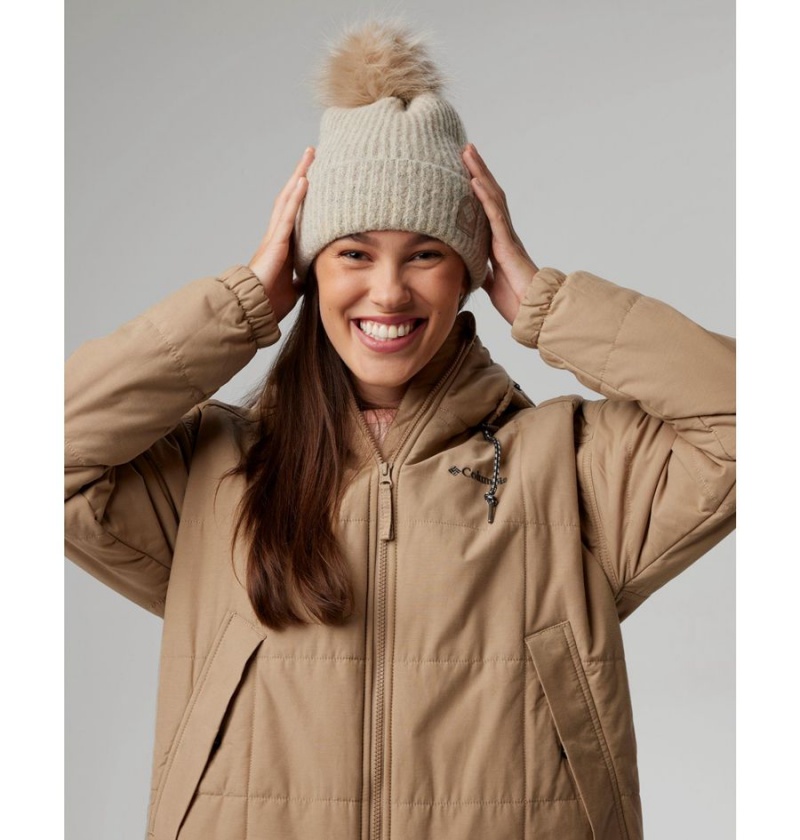 Khaki Women's Columbia Chatfield Hill Novelty Coats | CWYFA-8739