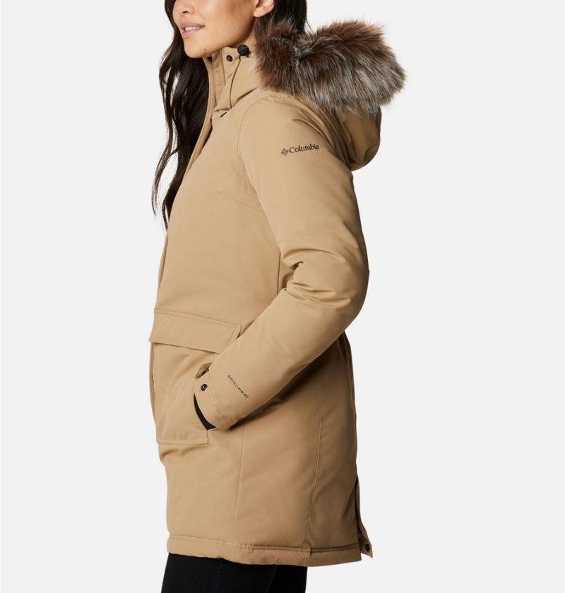 Khaki Women's Columbia Little Si Insulated Coats | HTPAK-8657