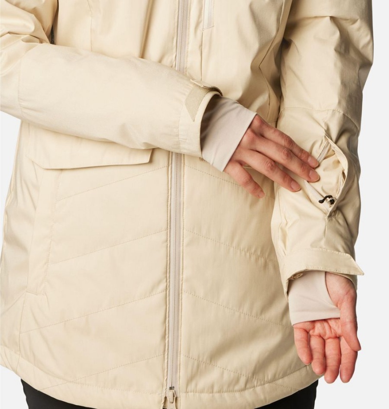 Khaki Women's Columbia Mount Bindo III Insulated Puffer Jacket | DIPQT-4803