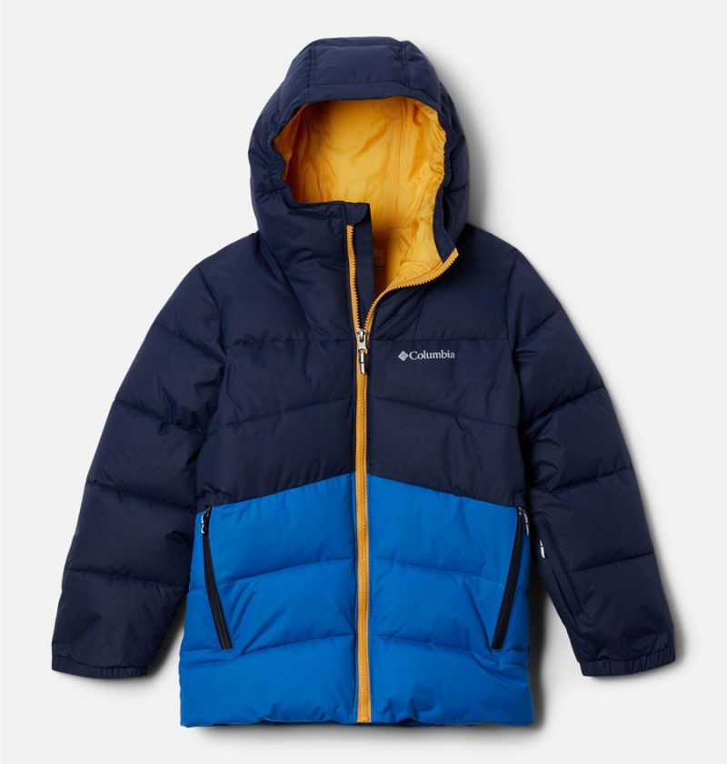 Navy Kids\' Columbia Arctic Blast Jacket | CNPLG-3601