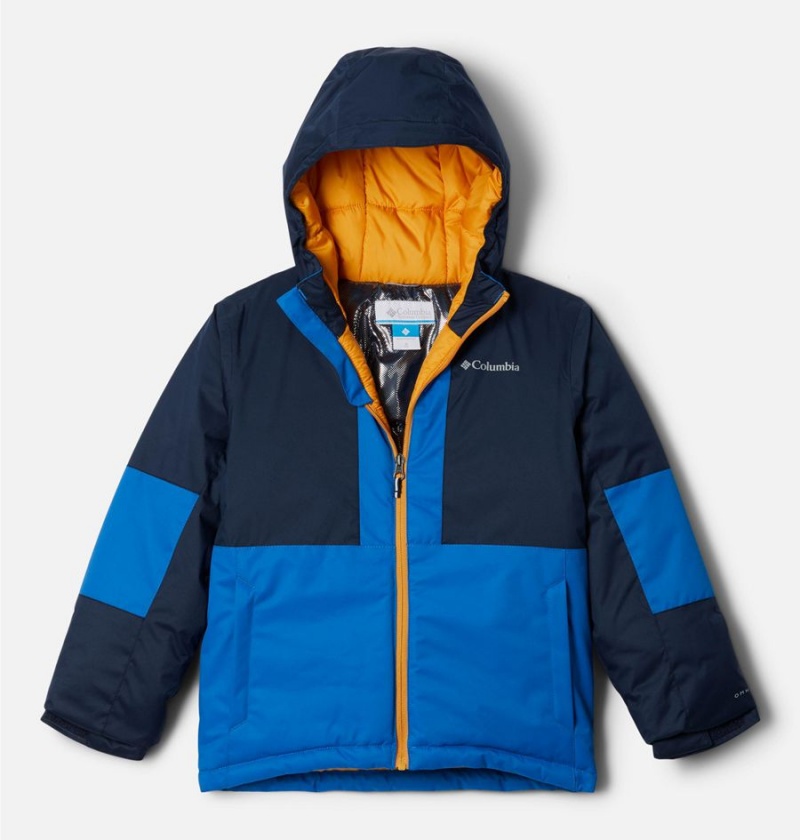 Navy Kids\' Columbia Oso Mountain Insulated Jacket | LUGNF-2061