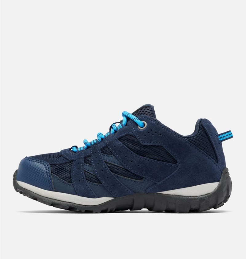 Navy Kids' Columbia Redmond Waterproof Sneakers | GZTHC-9824