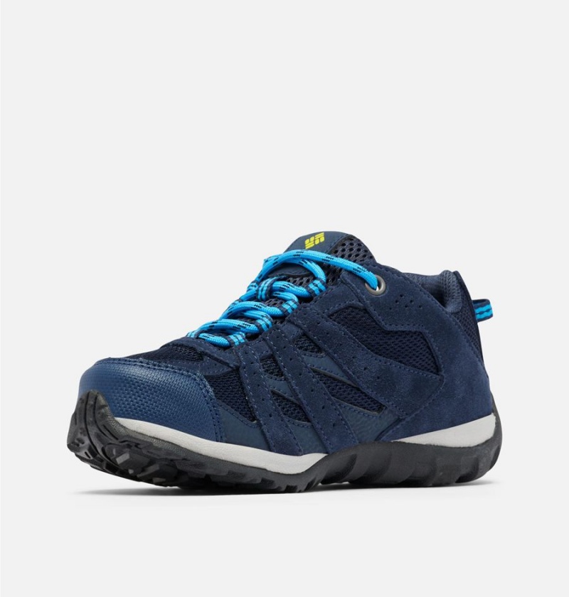 Navy Kids' Columbia Redmond Waterproof Sneakers | GZTHC-9824