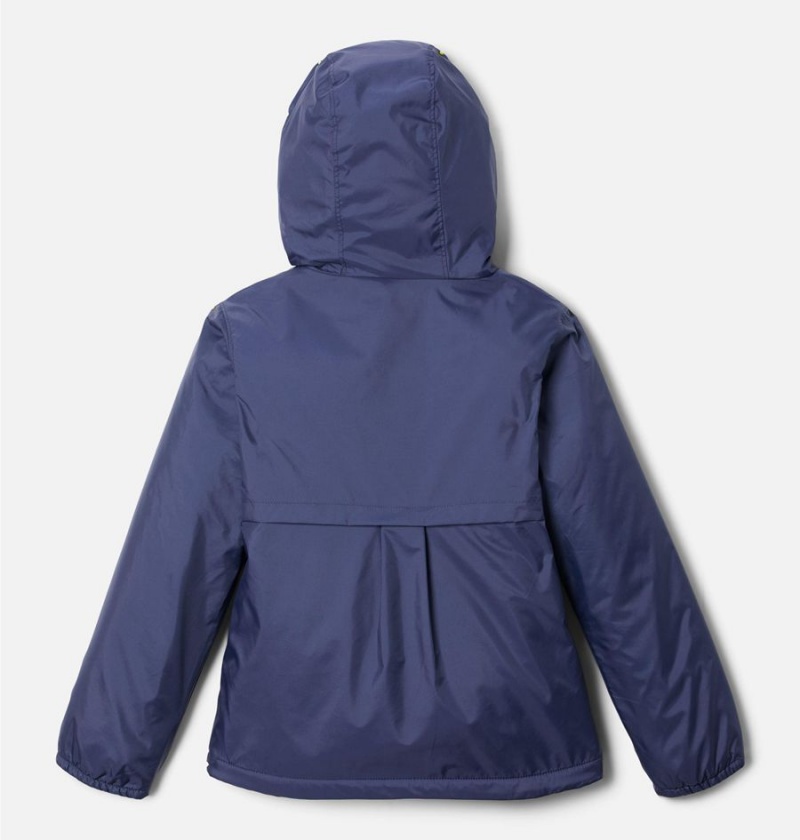 Navy Kids' Columbia Switchback Sherpa Lined Jacket | FWGYM-3286