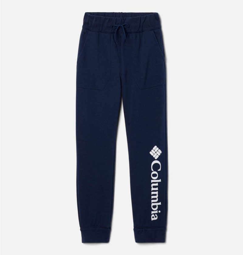 Navy Kids\' Columbia Trek II Joggers Pants | IWHLE-5674