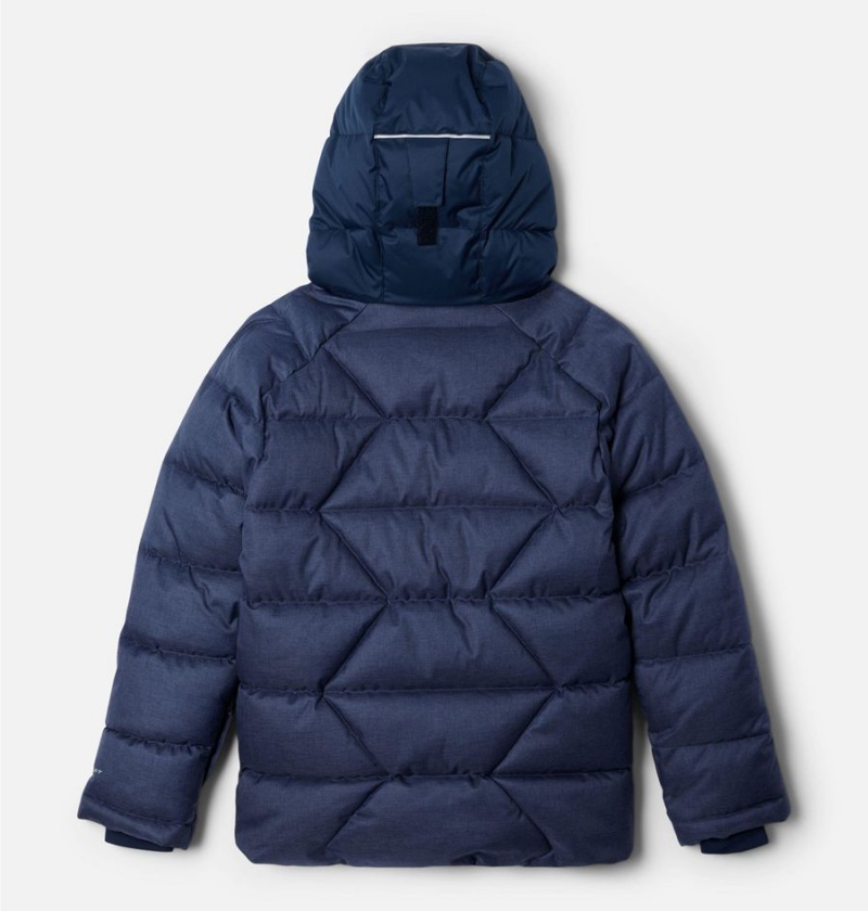 Navy Kids' Columbia Winter Powder II Quilted Jacket | GJPRL-3260