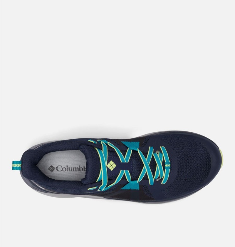 Navy Men's Columbia Escape Pursuit Outdry Sneakers | LJYVA-2891