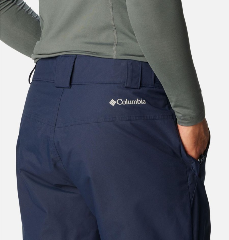 Navy Men's Columbia Gulfport Insulated Ski Pants | TWQJZ-1509