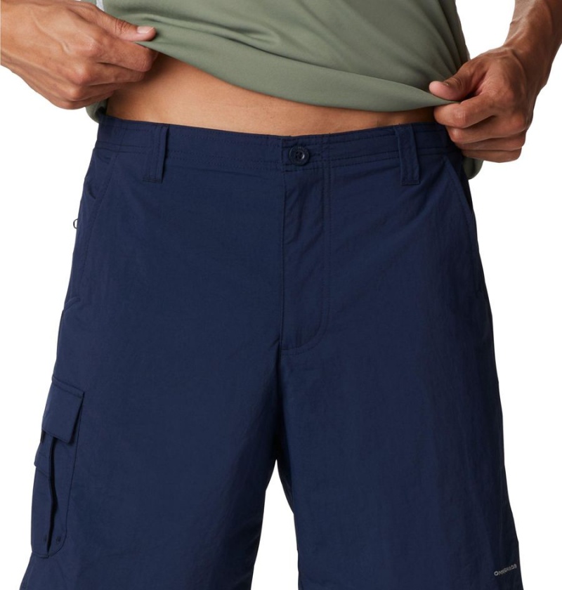 Navy Men's Columbia PFG Bahama Shorts | DRVEF-9123