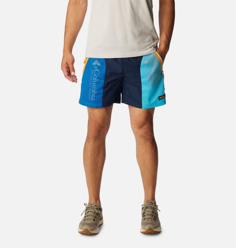 Navy Men\'s Columbia Riptide Retro Shorts | ASJMW-8210