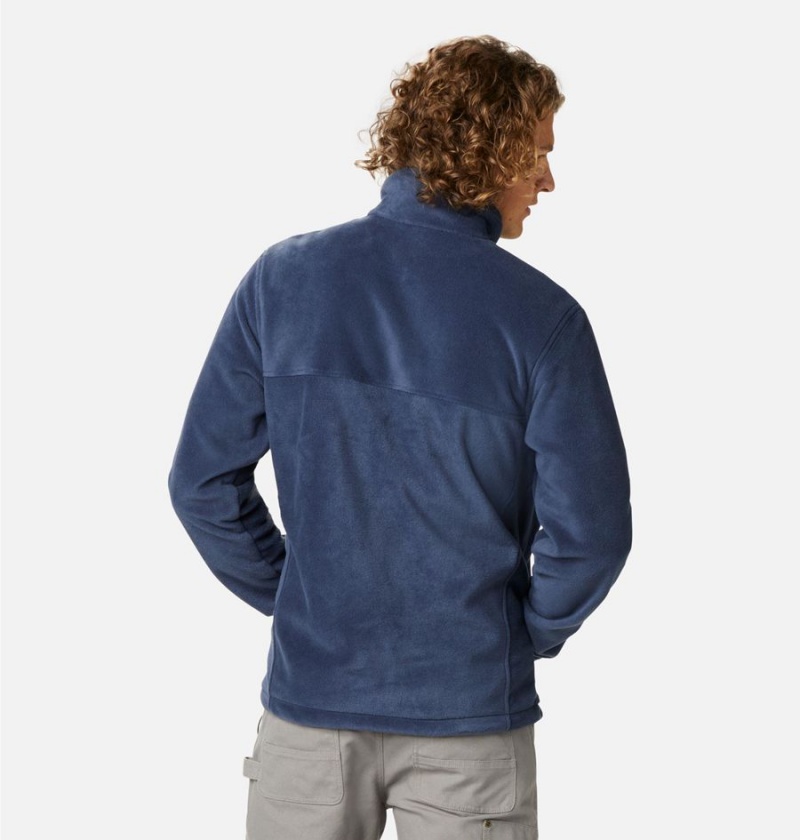 Navy Men's Columbia Steens Mountain 2.0 Full Zip Fleece Jacket | INDCV-3062