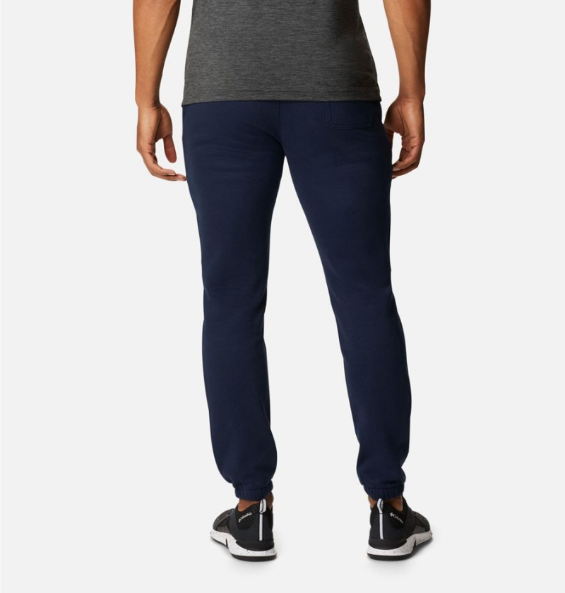 Navy Men's Columbia Trek Joggers Pants | VZKID-2416