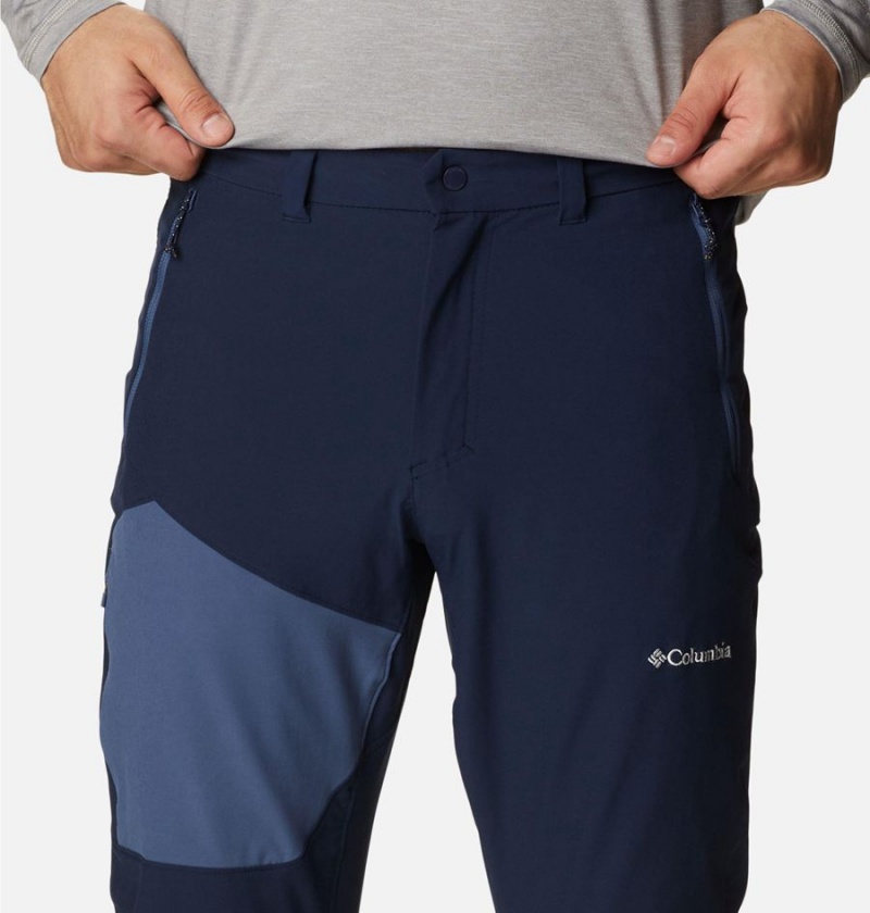 Navy Men's Columbia Triple Canyon II Pants | TAIXE-4671