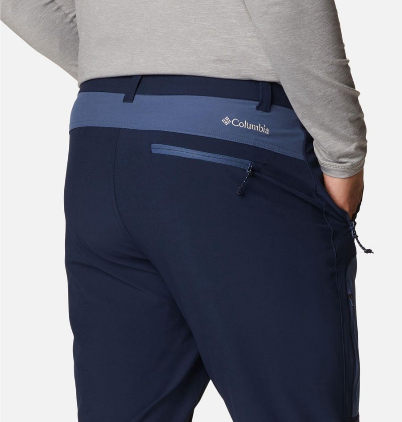 Navy Men's Columbia Triple Canyon II Pants | TAIXE-4671