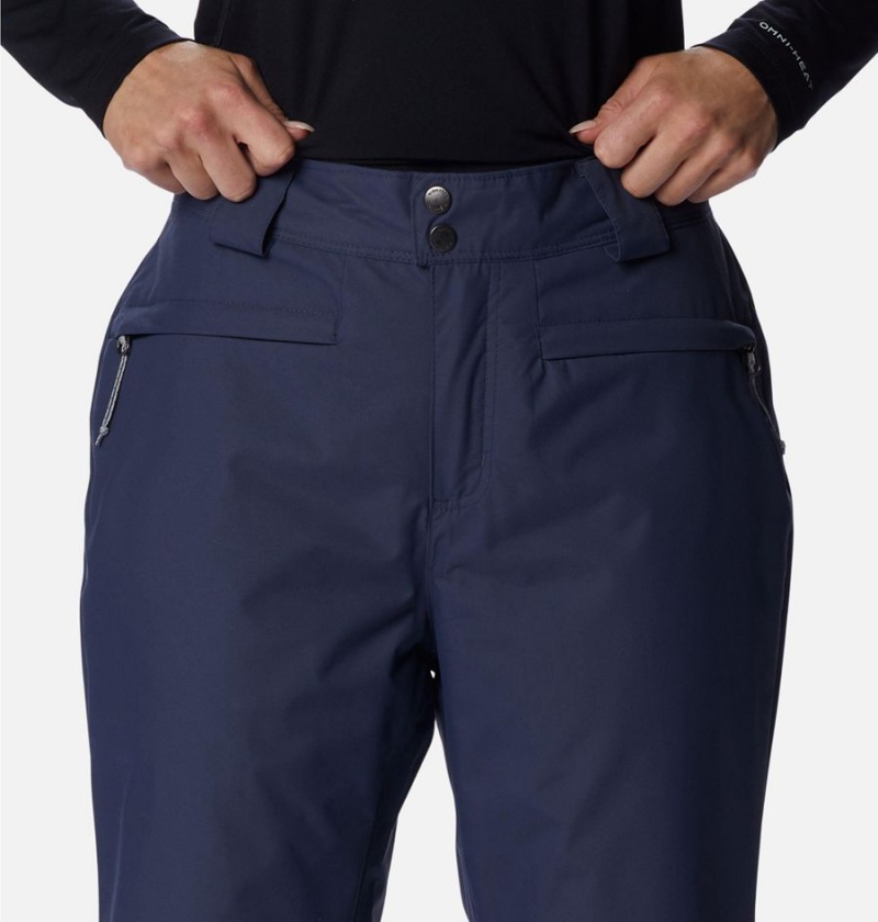 Navy Women's Columbia Angeles Forest Insulated Pants | LCJRD-1468