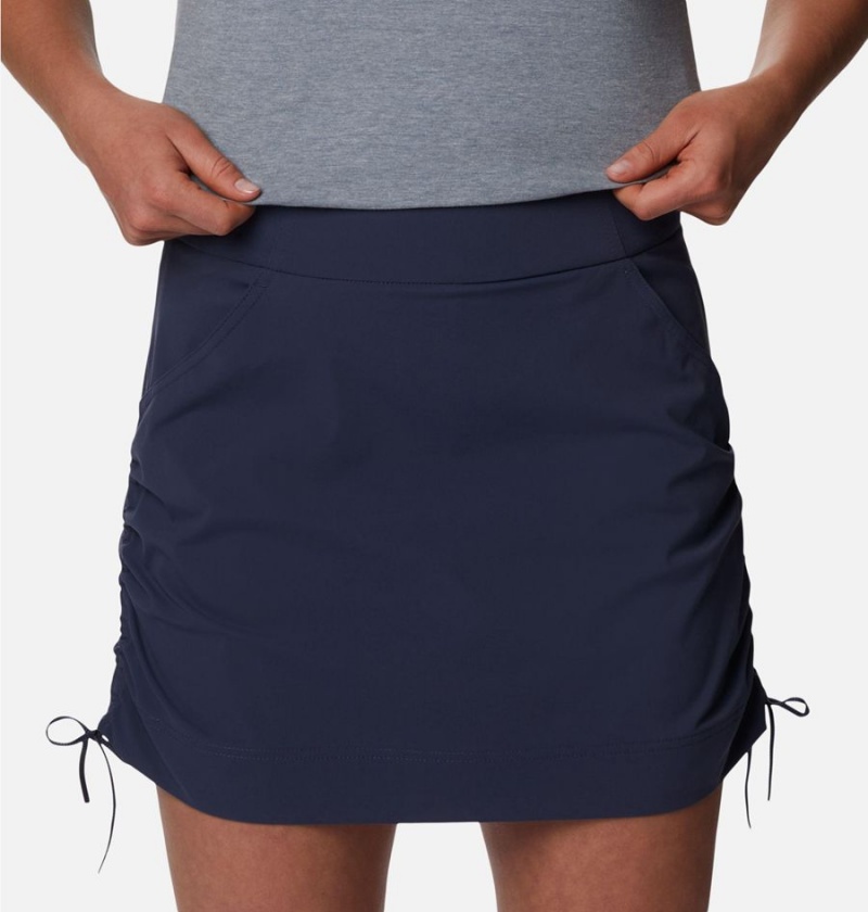 Navy Women's Columbia Anytime Casual Skirts | DWKHE-8025