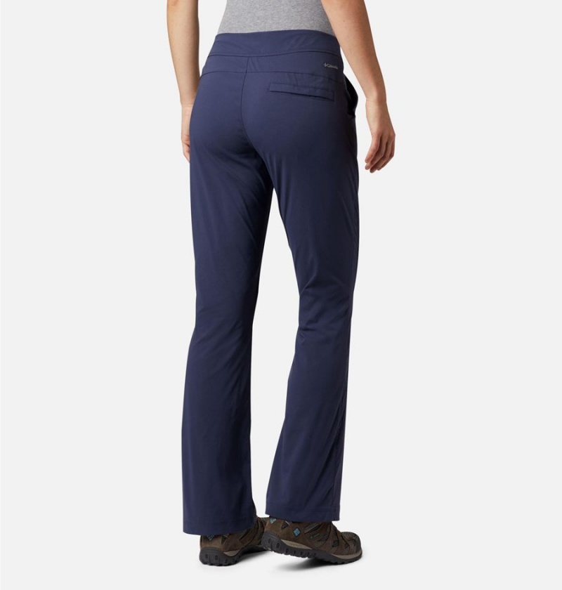 Navy Women's Columbia Anytime Outdoor Boot Cut Pants | QAYIP-1803